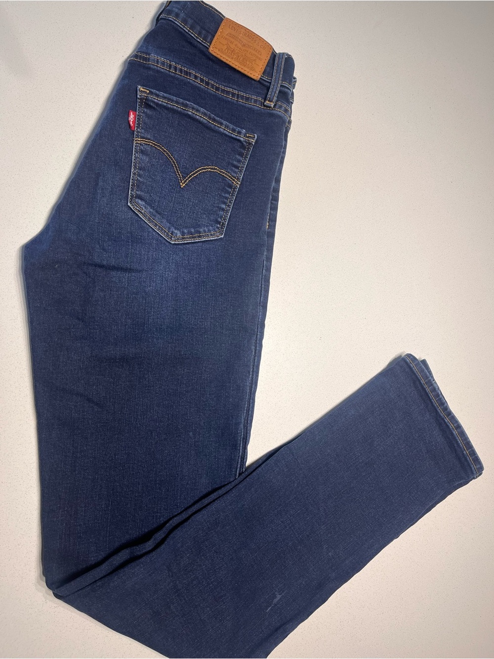 Levi's Women’s Dark Rinse Slim Stretch Jeans